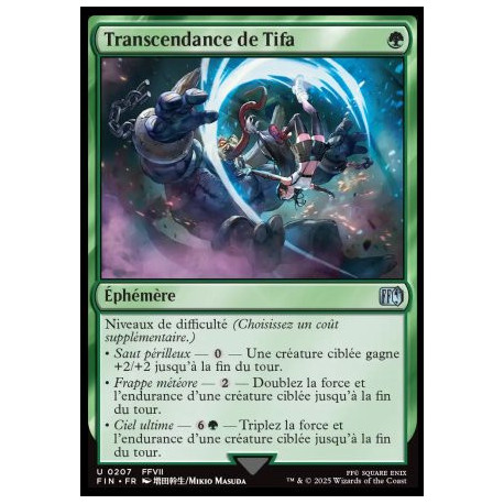 (Foil) Verte - Transcendance de Tifa (U) [FIN]
