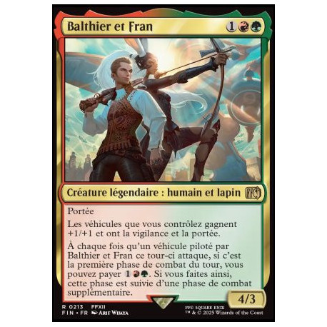 (Foil) Multicolore - Balthier et Fran (V1) (R) [FIN]