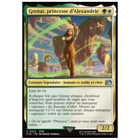 (Foil) Multicolore - Grenat, princesse d'Alexandrie (U) [FIN]