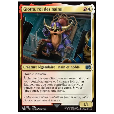 (Foil) Multicolore - Giotto, roi des nains (U) [FIN]