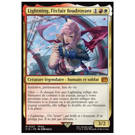 (Foil) Multicolore - Lightning, l'éclair foudroyant (V1) (M) [FIN]