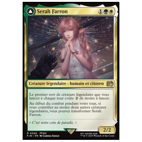 (Foil) Multicolore - Serah Farron // Serah cristallisée (R) [FIN]