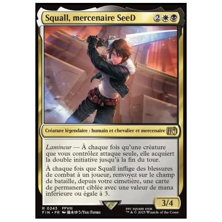 (Foil) Multicolore - Squall, mercenaire SeeD (V1) (R) [FIN]