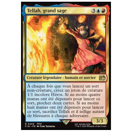 (Foil) Multicolore - Tellah, grand sage (V1) (R) [FIN]
