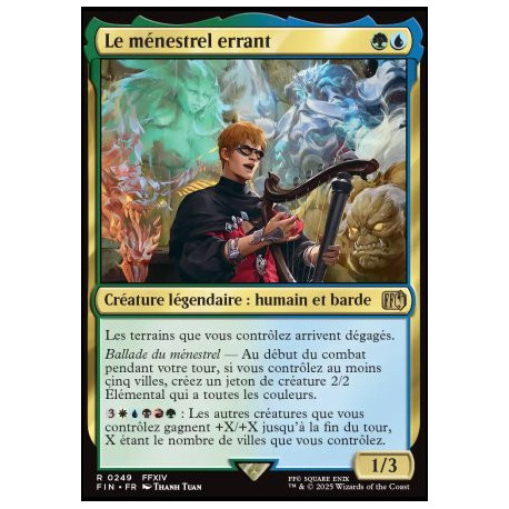 (Foil) Multicolore - Le ménestrel errant (V1) (R) [FIN]