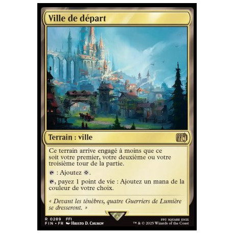 (Foil) Terrain - Ville de départ (R) [FIN]
