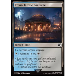 (Foil) Terrain - Tréno, la ville nocturne (C) [FIN]