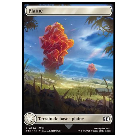 (Foil) Terrain - Plaine (V1, FFXII Final Fantasy Landmark) (L) [FIN]