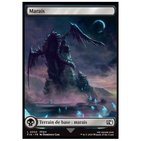(Foil) Terrain - Marais (V1, FFXIV Final Fantasy Landmark) (L) [FIN]