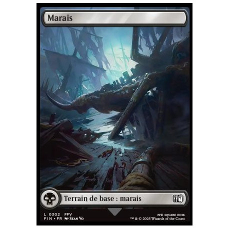(Foil) Terrain - Marais (V3, FFV Final Fantasy Landmark) (L) [FIN]