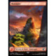 (Foil) Terrain - Montagne (V1, FFVI Final Fantasy Landmark) (L) [FIN]