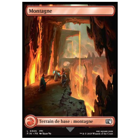 (Foil) Terrain - Montagne (V3, FFI Final Fantasy Landmark) (L) [FIN]
