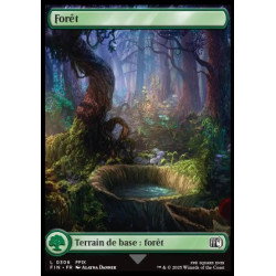 (Foil) Terrain - Forêt (V1, FFIX Final Fantasy Landmark) (L) [FIN]