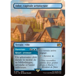 (Foil) Terrain - Jidor, capitale aristocrate // Ouverture (V2, Borderless Adventure Lands) (R) [FIN]