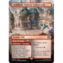 (Foil) Terrain - Lindblum, régence industrielle // Siège de mage (V2, Borderless Adventure Lands) (R) [FIN]