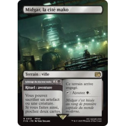 (Foil) Terrain - Midgar, la cité mako // Sabotage du réacteur mako (V2, Borderless Adventure Lands) (R) [FIN]