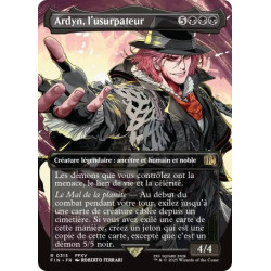 (Foil) Noire - Ardyn, l'usurpateur (V2, Borderless FF Artist) (R) [FIN]