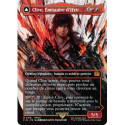 (Foil) Rouge - Clive, Émissaire d'Ifrit // Ifrit, Primordial du feu (V2, Borderless FF Artist) (M) [FIN]