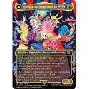 (Foil) Multicolore - Kefka, grand mage impérial // Kefka, despote de la destruction (V2, Borderless FF Artist) (M) [FIN]