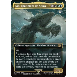 (Foil) Multicolore - Sin, châtiment de Spira (V2, Borderless Woodblock) (R) [FIN]