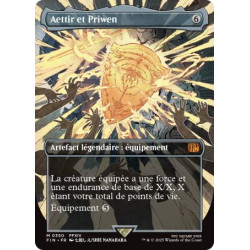 (Foil) Incolore - Aettir et Priwen (V2, Borderless Woodblock) (M) [FIN]