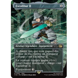 (Foil) Incolore - Excalibur II (V2, Borderless Woodblock) (R) [FIN]