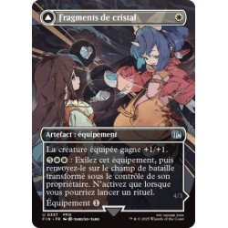 (Foil) Blanche - Fragments de cristal // Invocation : Alexandre (V2, Borderless Woodblock) (U) [FIN]