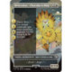 (Foil) Blanche - Invocation : Chocobo & mog (V2, Borderless Woodblock) (C) [FIN]