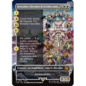 (Foil) Blanche - Invocation : chevaliers de la Table ronde (V2, Borderless Woodblock) (M) [FIN]