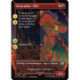 (Foil) Rouge - Invocation : Ifrit (V2, Borderless Woodblock) (C) [FIN]