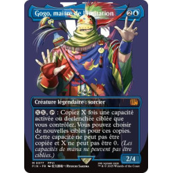 (Foil) Bleue - Gogo, maitre de l'imitation (V2 Borderless Character) (M) [FIN]