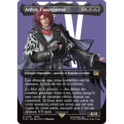 (Foil) Noire - Ardyn, l'usurpateur (V3 Borderless Character) (R) [FIN]