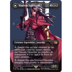 (Foil) Noire - Vincent Valentine // Bête galienne (V2 Borderless Character) (R) [FIN]