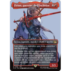 (Foil) Rouge - Firion, guerrier de l'Orchidée (V2 Borderless Character) (R) [FIN]