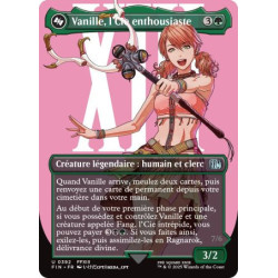 (Foil) Verte - Vanille, l'Cie enthousiaste // Ragnarok, délivrance divine (V2 Borderless Character) (U) [FIN]