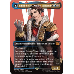 (Foil) Multicolore - Emet-Selch, Ascien originel // Hadès, le plus ancien des mages (V2 Borderless Character) (M) [FIN]