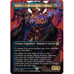 (Foil) Multicolore - Golbez, convoiteur de cristaux (V2 Borderless Character) (R) [FIN]