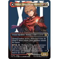 (Foil) Multicolore - Joshua, Emissaire de Phénix // Phénix, Primordial du feu (V2 Borderless Character) (R) [FIN]