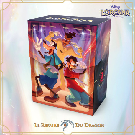 Deckbox Dingo & Max, Fabuleux (Fabled) - Disney Lorcana (En boutique: 29/8 | Expédition: 5/9)