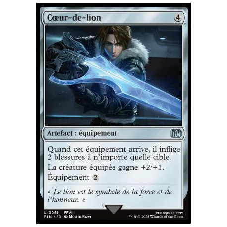 (Foil) Incolore - Cœur-de-lion (U) [FIN]