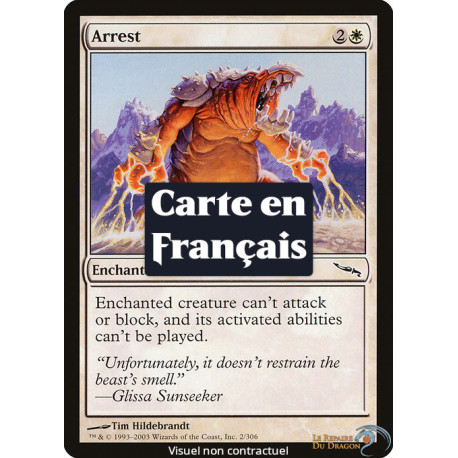 (Foil) Blanche - Arrestation (C) [MRD]