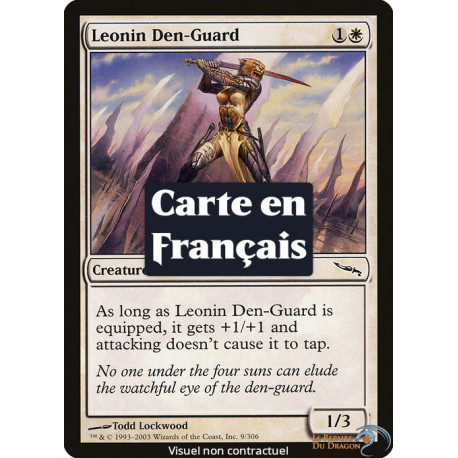 (Foil) Blanche - Gardantre léonin (C) [MRD]