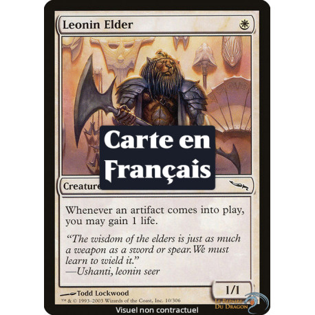 (Foil) Blanche - Doyen léonin (C) [MRD]