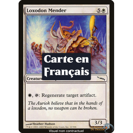 (Foil) Blanche - Relieur loxodon (C) [MRD]