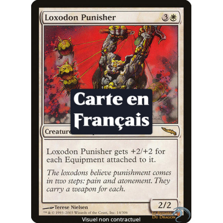 (Foil) Blanche - Châtieur loxodon (R) [MRD]