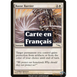 (Foil) Blanche - Barrière de rasoirs (C) [MRD]