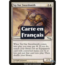 (Foil) Blanche - Forgeur d'épées de Taj-Nar (U) [MRD]