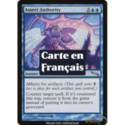 (Foil) Bleue - Affirmation de l'autorité (U) [MRD]
