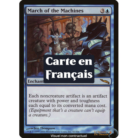 (Foil) Bleue - Marche des machines (R) [MRD]