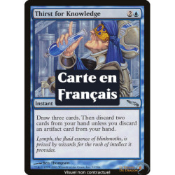 (Foil) Bleue - Soif de connaissance (U) [MRD]